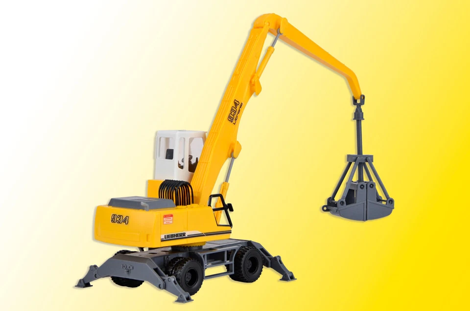 Kibri 11286 LIEBHERR R934 Macchina Per Carico Con Pinza, Kit, H0 - Immagine 2 di 2