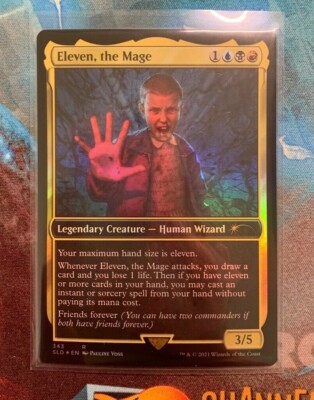 Eleven, the Mage FOIL - Secret Lair: Stranger Things - EN NM - SLD