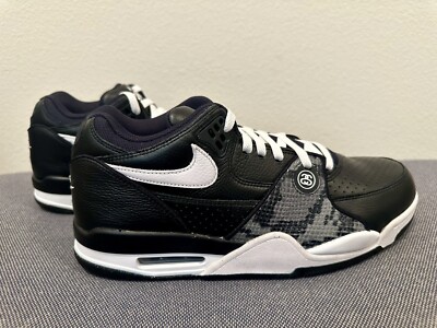 Stussy Nike Air Flight 89 Low SP Black Size 10.5 New | eBay