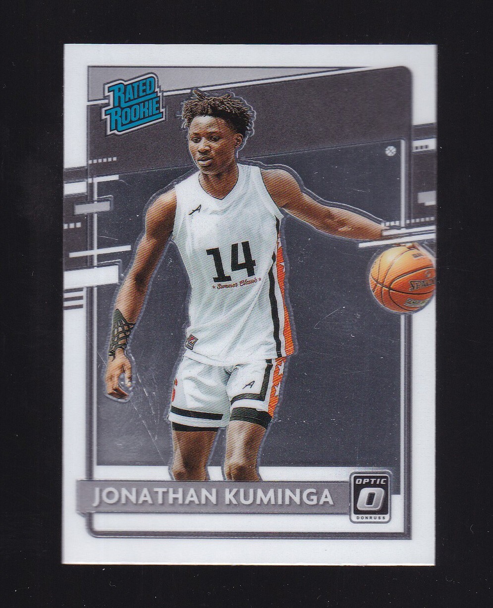 2021 Chronicles Donruss Optic Draft Picks Jonathan Kuminga Rated Rookie #205