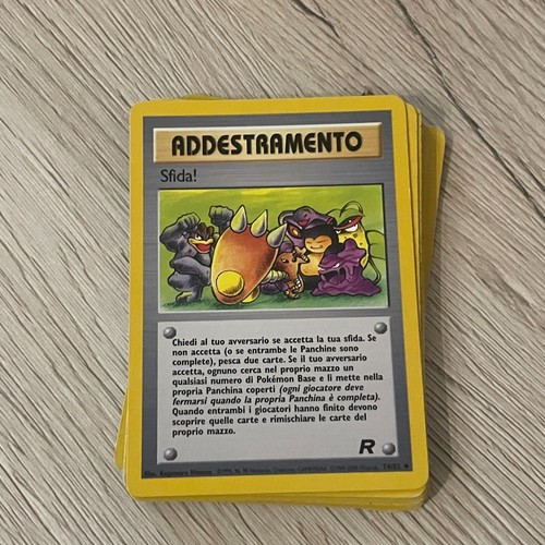 POKEMON - TEAM ROCKET ®️ Single Italian Cards - Common Uncommon Rare Vintage - Picture 12 of 36