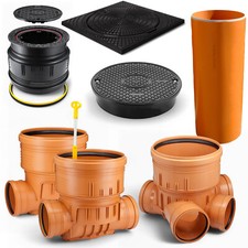 KG Kanalschacht DN400 Deckel Kontrollschacht Rückstauschacht | Rohr PVC Ultra