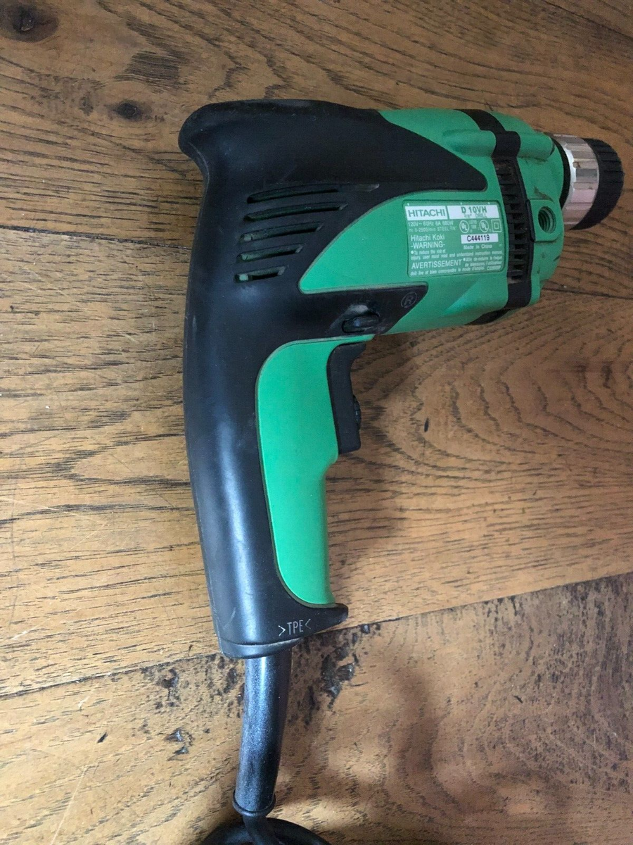 Hitachi 3/8 inch Electric Drill Model D10VH | eBay