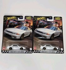 Hot Wheels 2024 Premium Boulevard 99 Nissan Skyline GT-R BNR32 Lot Of 2