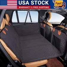 Large Dog Car Seat Cover Back Hard Bottom Extender for Dogs Supports 400lbs Pet