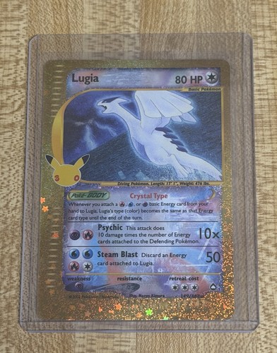 Lugia 149/147 30th Celebration Classic Collection Mint Pokemon PSA 10 Candidate