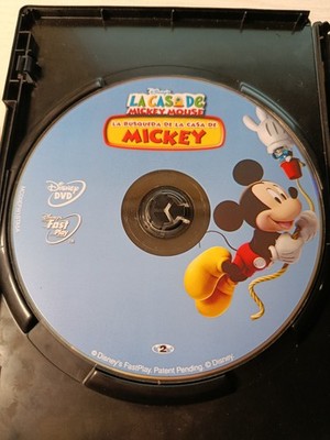 La Casa de Mickey Mouse Busqueda de la Casa - DVD Region 2 Español Ingles