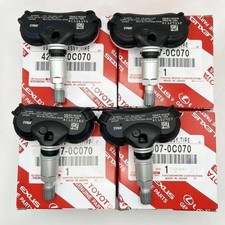 4x Genuine Tpms Tire Pressure Sensor For Sienna Tundra Sequoia Oem 42607-0c070
