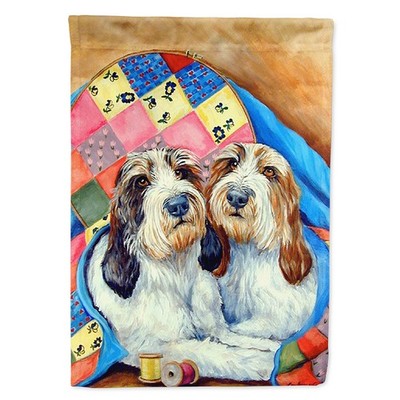 Caroline's Treasures Petit Basset Griffon Vendeen House Flag 7095CHF