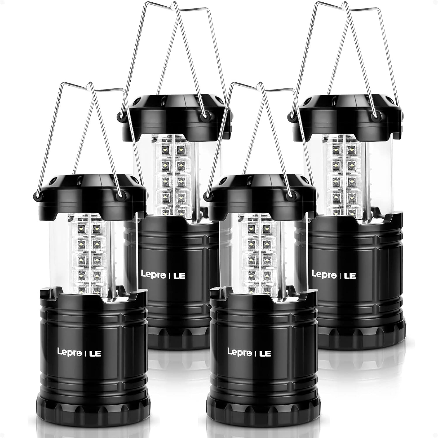 Lepro Camping Lights, Collapsible Camping Lantern Battery Powered, Portable Cam