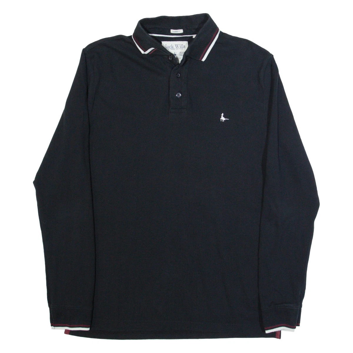 Sweat Jack Wills Homme – Taille S – Couleur Bordeaux – Occasion