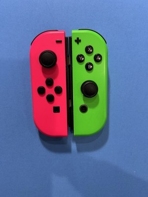 Nintendo Switch Joy-Con Controllers Neon Pink Left & Neon Green