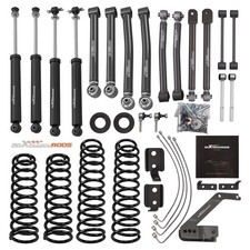 4 Suspension Lift Kit W Shocks For Jeep Wrangler Jk 4 Door 2007-2010 2wd 4 Suspension Lift Kit W Shocks For Jeep Wrangler Jk 4 Door 2007-2010 2wd