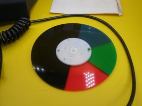 Vintage Vectrex  GCE 3-D Imager, Color Wheels, Game Cartridge & Paperwork