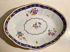 A George III Derby porcelain dessert dish