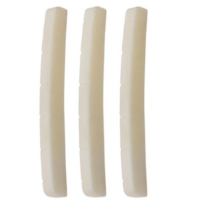 3 Stück Knochen Gitarren muttern 43mm Sattel Knochen mutter Ersatz für E