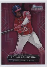 2022 Bowman Sterling Prospects Magenta Refractor 56/75 Roismar Quintana 07qw