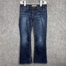 Buckle BKE Sabrina Jeans Womens Size 30 Blue Bootcut Dark Wash