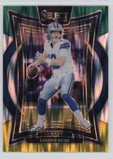2024 Panini Select Concourse Green & Yellow Shock Prizm Cooper Rush #22 1tf8