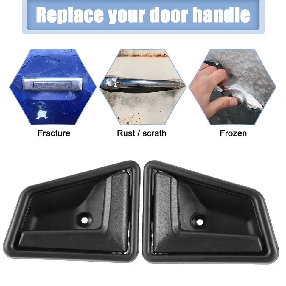 Pieza de 2 manijas interiores delanteras izquierda derecha 8313056B01 aptas para Suzuki Sidekick Foto 4 de 4