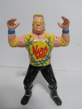 WCW OSFTM Nasty Boys Brian Knobbs Wrestling Figure Yellow Gear Vintage 1994