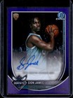 2025 Topps Signature Sion James Base (RAW)