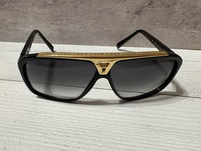 Rare Louis Vuitton Evidence Millionaire Sunglasses-Black 