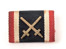 Bandspange Kriegsverdienstkreuz 2.Klasse mit Schwertern, 26mm