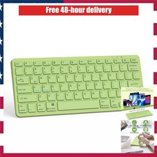 MMK Wireless Bluetooth Keyboard for iPad Green Compact QWERTY