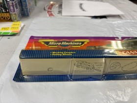 Micro Machines Trains Series Cannonball No. 9 Set Galoob 1989 Sealed New Toy