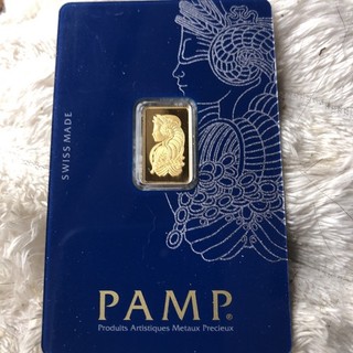 Suisse 2.5g Fine Gold Bar Certified And Tested