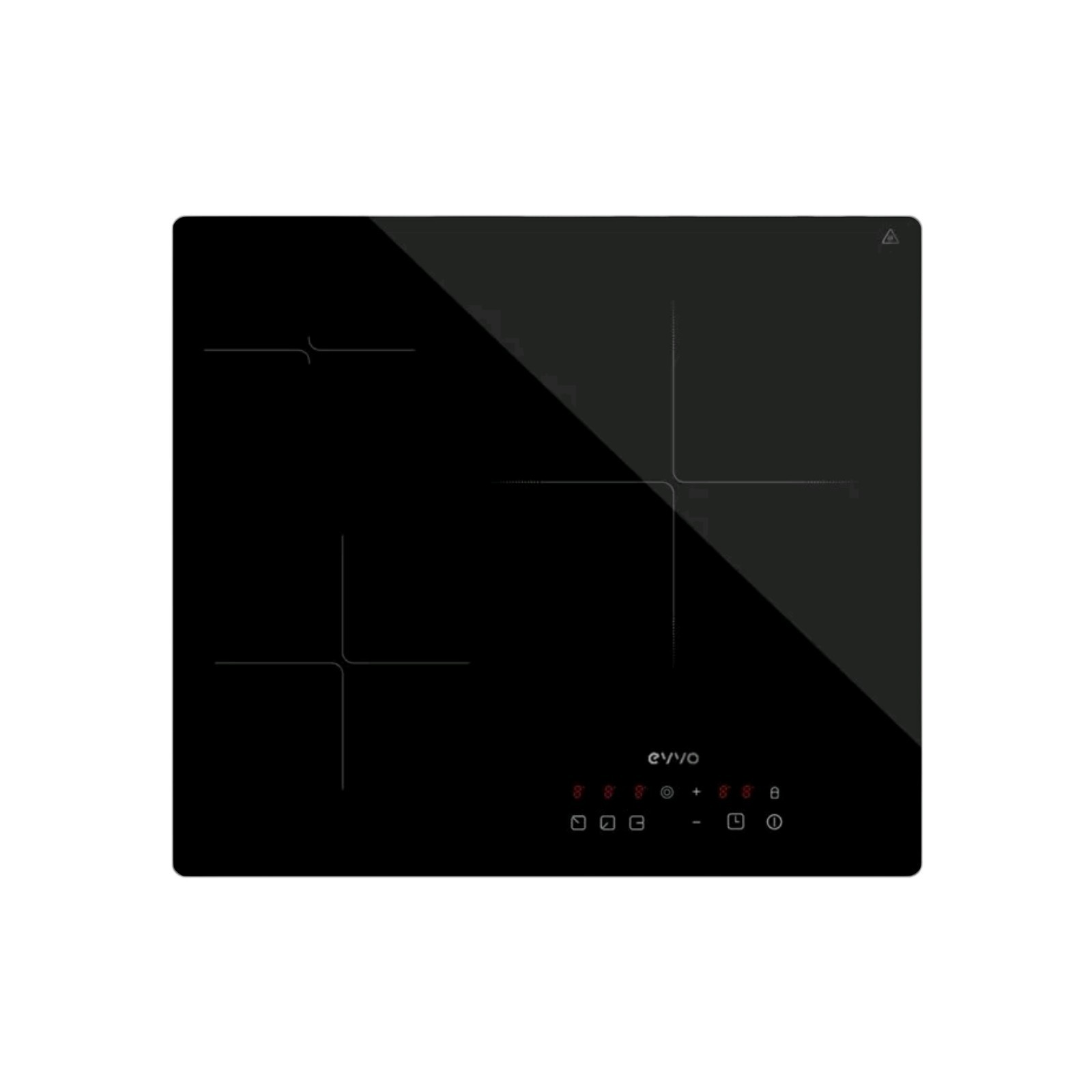 Plaque vitrocéramique encastrable EVVO V60 pour cuisine familiale