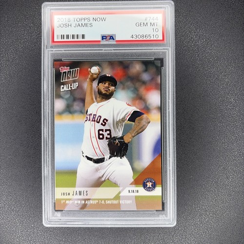 2018 Topps Now 744 Josh James