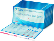 25 Pregnancy Tests Strips - Sensitive  Accurate Measurement within 5 Mins - Ear