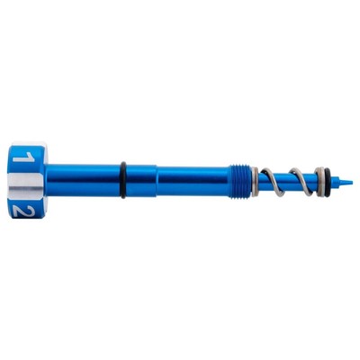 TUSK Blue Fuel Mixture Screw For Suzuki RMZ250 2004-2009 - Easy-Adjust Keihin FCR Carburetor Knob