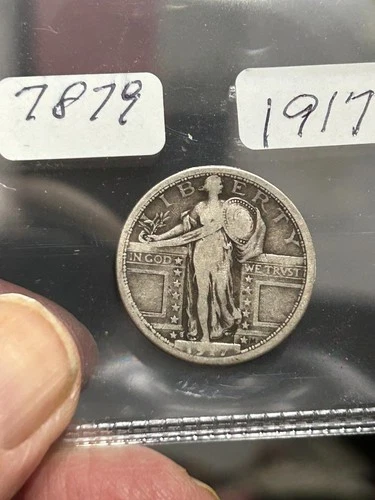 1917 S STANDING LIBERTY QUARTER TYPE 1 - BETTER DATE -