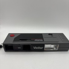 Vivitar 110 LF TELE With BUILT-IN FLASH Film Camera Collector Vintage 1970's