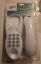 Telephone AT&T Desk Or Wall Convertible Landline 10 Number Memory White 146 New