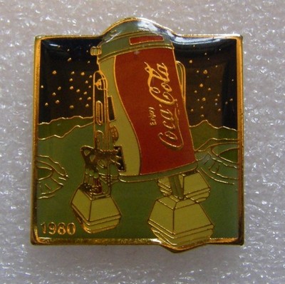 Anstecknadel COCA COLA 1980 CENTENNIAL CELEBRATION 1986 Vintage Pin