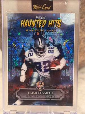 2025 Wild Card Haunted Hits Monster Hunt Emmitt Smith 1/2