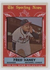 1959 Topps High # Fred Haney #551 0z0n