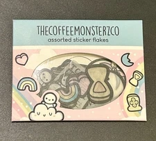 New Thecoffeemonsterzco Assorted Sticker Flakes TCMC Stickers