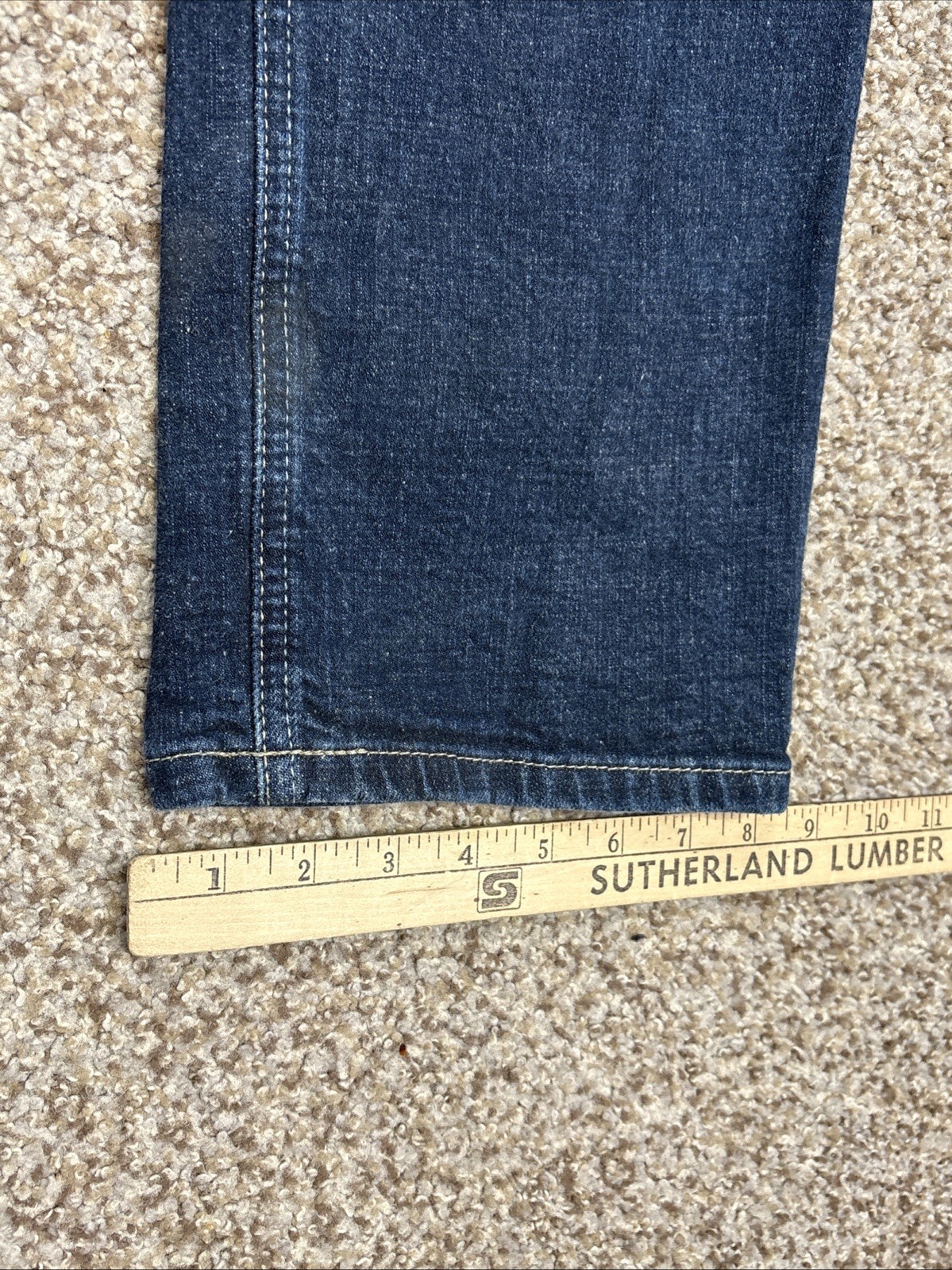 Ariat Legacy M1 Vintage Straight Leg Jeans Mens 40/32 Fits 39x31 Dark Denim - View 12