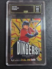 2025 Panini Prizm - Dingers! Roman Anthony, Roman Anthony #5 (RC) GEM MT 10