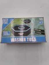 Fabric Washer Toss Game Set - Fun Backyard Game - Storage Bag Incl. Open Box