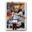 Bob McAdoo #13 Art Card Limited 35/50 Edward Vela Signed (Buffalo Braves)