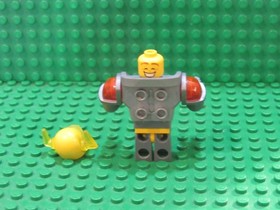 Lego Axl 70322 70323 70317 Flat Silver Torso Nexo Knights Minifigure WH27