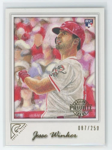 2017 Topps Gallery Private Issue Jesse Winker RC /250 #94 B11