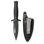 Rothco Raider II Boot Knife - Matte Black Stainless Steel Blade