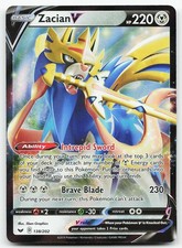 Pokemon Zacian V 138/202 ME: 30th Celebration Classic Collection Holo NM on eBay